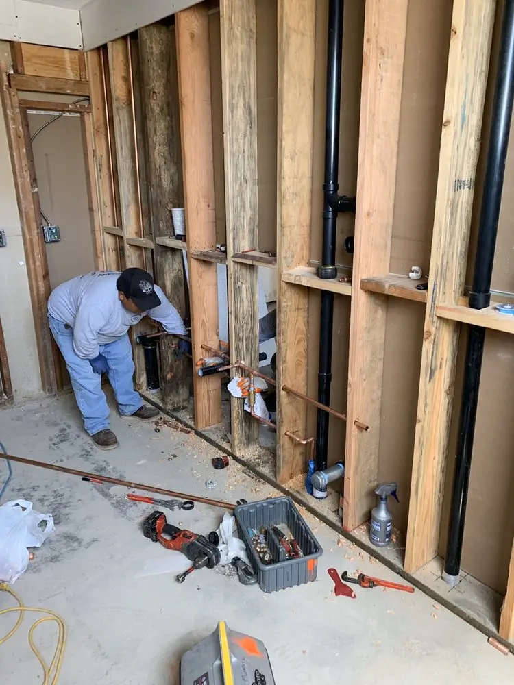 Commercial rough-in plumbing for Gas Line Repair in North Wildwood